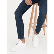 Cacharel Erkek Beyaz Eva Taban %100 Deri Casual Ayakkabı 50287630-VR013
