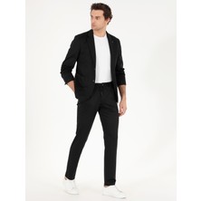 Cacharel Erkek Siyah Slim Fit Kumaş Pantolon 50265279-VR046