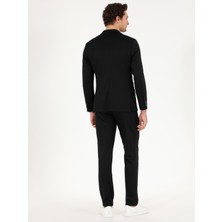 Cacharel Erkek Siyah Slim Fit Kumaş Pantolon 50265279-VR046