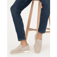 Cacharel Erkek Bej Loafer Ayakkabı 50287817-VR011