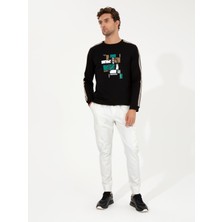 Cacharel Erkek Ekru Jogger Fit Eşofman Altı 50257194-VR019