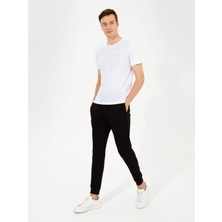 Cacharel Erkek Siyah New Slim Fit Eşofman Altı 50247926-VR046