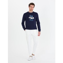 Cacharel Erkek Ekru Jogger Fit Eşofman Altı 50265568-VR019