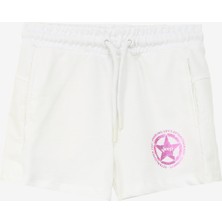 Jeep Ekru Kız Çocuk Relaxed Şort C4SG-SHT4001