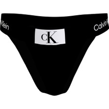 Calvin Klein Siyah Kadın Bikini Alt Cheeky Hıgh Rıse Bıkını KW0KW02351B