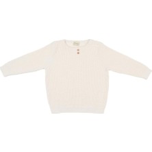 Baboo Waffle Alt - Üst Çocuk Takım - Krem 4-6 Yaş