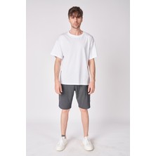 defy's Erkek Dokulu Oversize Bermuda