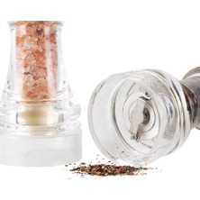 Rossel Premium 1 Adet Ahşap Akrilik Baharat Kahve Öğütücü -1360