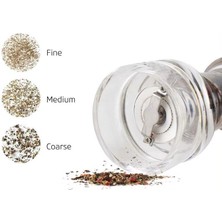Rossel Premium 1 Adet Ahşap Akrilik Baharat Kahve Öğütücü -1360