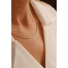 Aydın Kuyumculuk 14 Ayar Altın Bismark Kolye AGKLY483