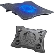 Daytona ST-811 Fanlı LED Işıklı Ergonomik Laptop Soğutucu Standı