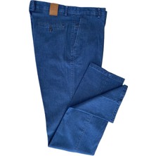 Gruva Erkek Regular Fit Normal Kesim Likralı Esnek Rahat Yüksek Bel Tensel İnce Yazlık Kot Pantolon