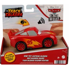 Mattel Cars Sesli Arabalar 13 cm GXT28 - Road Trip Lightning Mcqueen