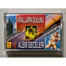 Erdal Müzik Kralların Düğünü Alem Geceleri Kaset (Orjnal Dönem Baskı Kaset)