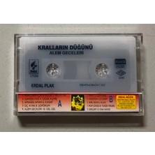 Erdal Müzik Kralların Düğünü Alem Geceleri Kaset (Orjnal Dönem Baskı Kaset)