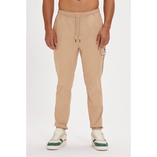 Bad Bear Kylian Bej Kargo Cepli Erkek Pantolon