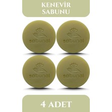 Sabunal Kenevir Sabunu Mineral ve Zengin Vitamin Nemlendirici Bitkisel Doğal Sabun 4 Adet