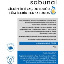 Sabunal Kolajen Sabunu Hyalüronik Asit ve Kojik Asit Içeren Aydınlatıcı Anti-Aging 2 Adet