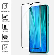 Senal Store Xiaomi Redmi 9c Tam Kaplayan Kırılmaz Cam Koruyucu 5d 9d Siyah