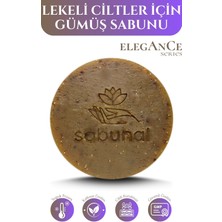 sabunal Gümüş Sabunu Lekeli Ciltler, Çatlak, Hamilelik, Sivilce ve  Için Sabun 100 gr