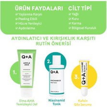 Q+A Apple Aha Exfoliating Yüz Temizleme Jeli 75 ml