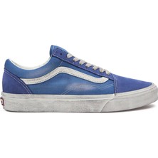Vans Old Skool Erkek Spor Ayakkabı Mavi Renk Hafif ve Esnek Taban ile Koşu ve Yürüyüş İçin İdeal
