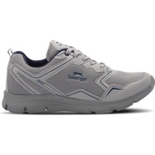 Slazenger ALETA I Erkek Sneaker Koşu & Yürüyüş Ayakkabısı Gri / Lacivert