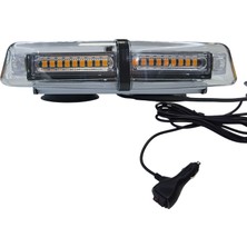 Space Çakarlı Tepe Lambası 17 Fonskiyon 54LED Sarı-Sarı 12-30V 26W Adet / LAIK538-1