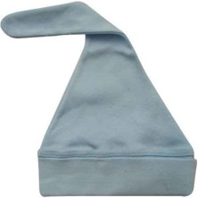 Sema Baby Üstten Bağcıklı Şapka - Mavi