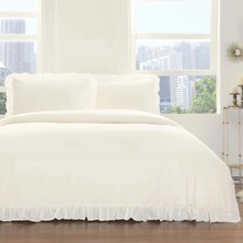 Taç Galena Çift Kişilik Nevresim Takımı Ekru - Heybe Home