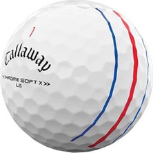 Callaway Bl Cg Chrm Sft x Ls 22 Trpl Trk 12B Pk - Üçlü Golf Topu Beyaz Renk