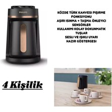 Philips 5000 Serisi Közde Türk Kahvesi Seçenekli  4 Kişilik Türk Kahvesi Makinesi