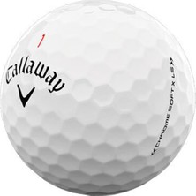 Callaway Bl Cg Chrome Soft x Ls - Üçlü Golf Topu Beyaz Renk