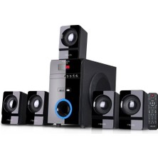 Powermaster Mıkado MD-581BT 110W Usb+Sd+Fm+Bt Destekli 5+1 Ses Sistemi Speaker - Hoparlör