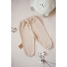 Pahta 4 Kat Müslin  Pamuk Bebek - Çocuk Pantolonu