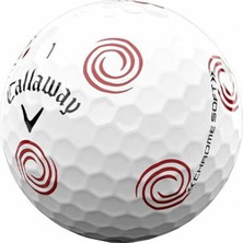 Callaway Bl Chrome Soft 22 Trvs Odyssey - Üçlü Golf Topu Beyaz Renk Desenli