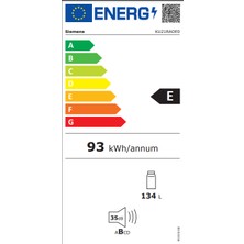 Siemens KU21RADE0 IQ500 E Enerji Sınıfı 134 lt De Frost Buzdolabı