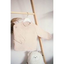 Pahta 4 Kat Müslin  Pamuk Erkek Bebek - Çocuk Sweatshirt