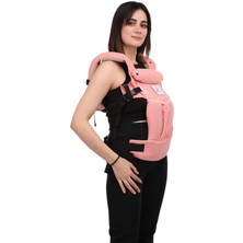 Momella Baby Ergonomik Kanguru Bebek Taşıma (Pembe - Açık Pembe)