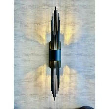 Birdeco Home Duvar Aplikleri, Duvar Aplik Aydınlatma Altın LED Duvar Lambası WH-1081