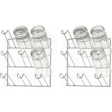 Bosphorus Bardak Düzenleyici Askı ve Kurutmalık 2 Adet Bulasıklık  Duvar Monte 19X12X24CM