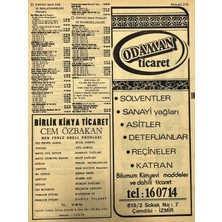 Hasyılmaz Izmir 1982-1983 Meslek Reklam Ilanı Efemera S275