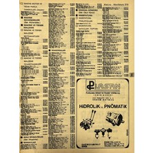 Hasyılmaz Izmir 1982-1983 Meslek Reklam Ilanı Efemera S319