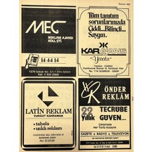 Hasyılmaz Izmir 1982-1983 Meslek Reklam Ilanı Efemera S489