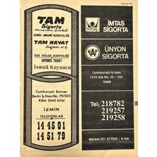 Hasyılmaz Izmir 1982-1983 Meslek Reklam Ilanı Efemera S523