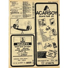 Hasyılmaz Izmir 1982-1983 Meslek Reklam Ilanı Efemera S169
