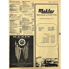 Hasyılmaz Izmir 1982-1983 Meslek Reklam Ilanı Efemera S313