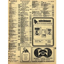 Hasyılmaz Izmir 1982-1983 Meslek Reklam Ilanı Efemera S599
