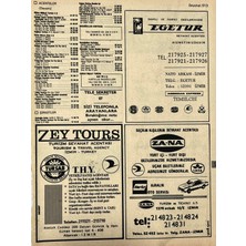 Hasyılmaz Izmir 1982-1983 Meslek Reklam Ilanı Efemera S513