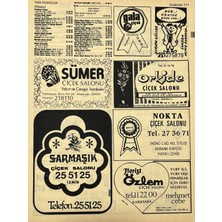 Hasyılmaz Izmir 1982-1983 Meslek Reklam Ilanı Efemera S111